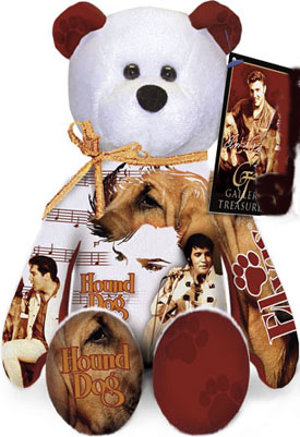 elvis stuffed teddy bear